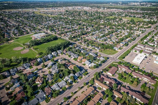 Erindale is a primarily residential neighborhood located in northeast Saskatoon, Saskatchewan, Canada. It is mostly made up of low-density single detached dwellings.