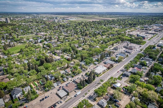 Haultain is a mostly residential neighbourhood located in south-central Saskatoon, Saskatchewan, Canada. It is a suburban subdivision, consisting mostly of low-density, single detached dwellings. As of 2007, the area is home to 2,742 residents