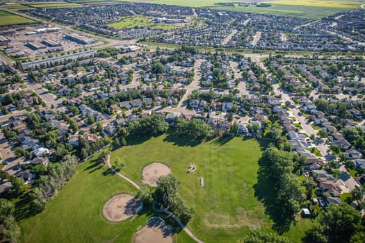 Erindale is a primarily residential neighborhood located in northeast Saskatoon, Saskatchewan, Canada. It is mostly made up of low-density single detached dwellings.