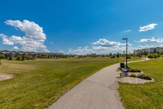 Al Anderson Park is located in the Hampton Village neighborhood of Saskatoon.