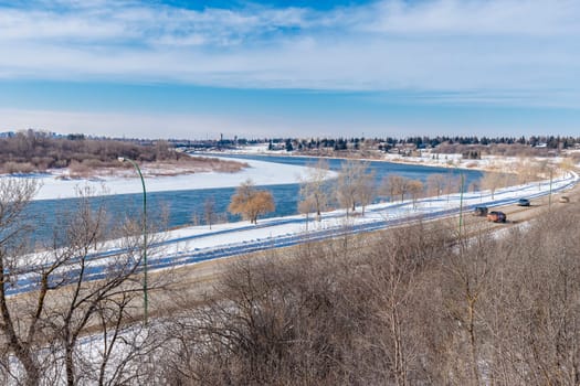 Meewasin Park is located in the Lawson Heights neighborhood of Saskatoon.