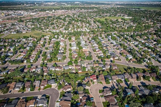 Erindale is a primarily residential neighborhood located in northeast Saskatoon, Saskatchewan, Canada. It is mostly made up of low-density single detached dwellings.