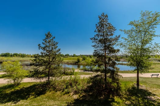 Lakewood Park is located in the Wildwood neighborhood of Saskatoon.