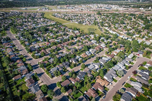 Erindale is a primarily residential neighborhood located in northeast Saskatoon, Saskatchewan, Canada. It is mostly made up of low-density single detached dwellings.
