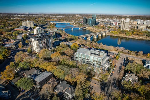 Nutana is a primarily residential neighbourhood located near the centre of Saskatoon, Saskatchewan, Canada. It includes the business district of Broadway Avenue. It comprises a nearly even mixture of low-density, single detached dwellings and apartment-style multiple unit dwellings