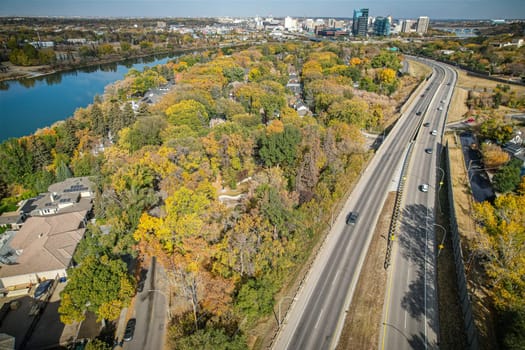 Nutana is a primarily residential neighbourhood located near the centre of Saskatoon, Saskatchewan, Canada. It includes the business district of Broadway Avenue. It comprises a nearly even mixture of low-density, single detached dwellings and apartment-style multiple unit dwellings