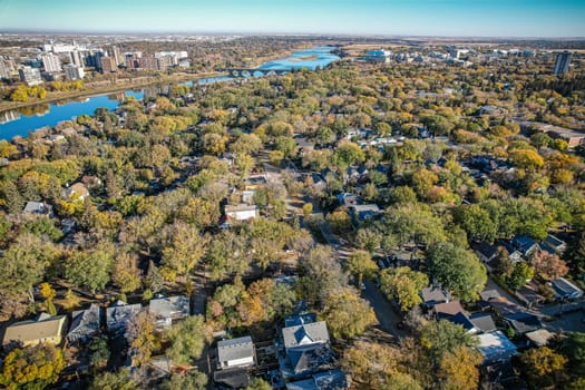 Nutana is a primarily residential neighbourhood located near the centre of Saskatoon, Saskatchewan, Canada. It includes the business district of Broadway Avenue. It comprises a nearly even mixture of low-density, single detached dwellings and apartment-style multiple unit dwellings