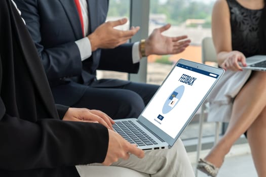 Customer feedback and review analysis by modish computer software for corporate business