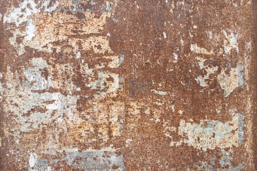 Grunge rusty metal texture, rust and oxidized metal background. Old iron panel.