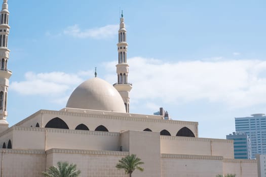 Mosque in Dubai traditional Islamic architecture