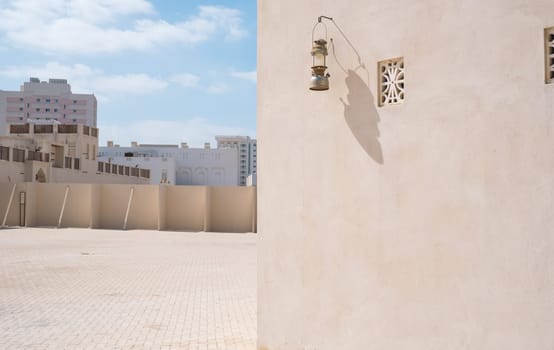 Arab Street in the old part of Sharjah, UAE.