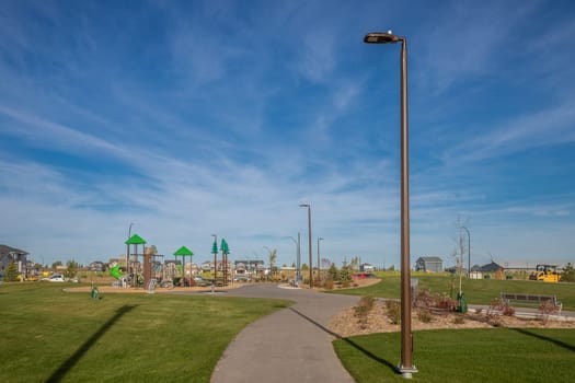 Brighton Park is located in the Brighton neighborhood of Saskatoon.