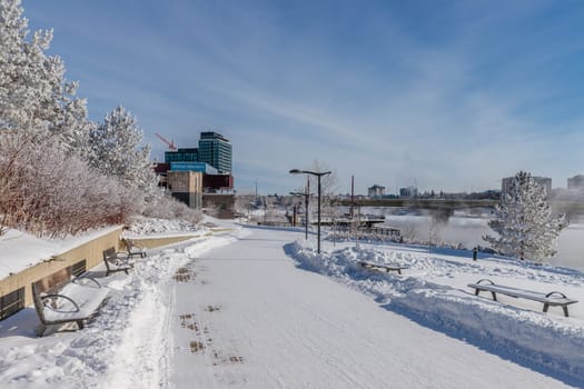 River Landing is located in the Central Business District (Downtown) neighborhood of Saskatoon.