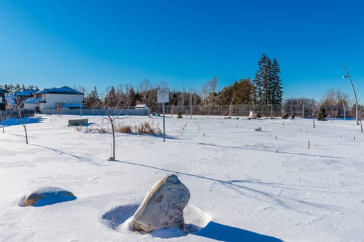 Prebble Park is located in the Evergreen neighborhood of Saskatoon.