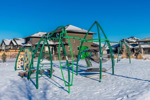 Jill Postelthwaite Park is located in the Evergreen neighborhood of Saskatoon.