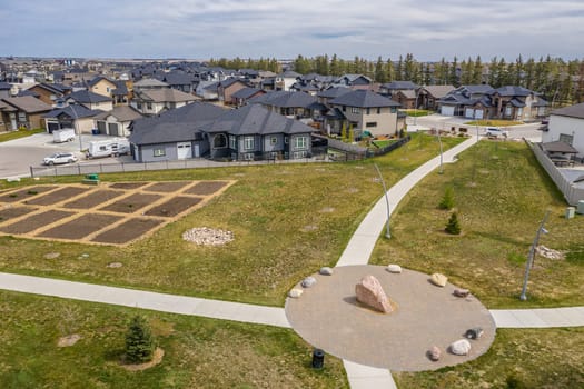 Prebble Park is located in the Evergreen neighborhood of Saskatoon.