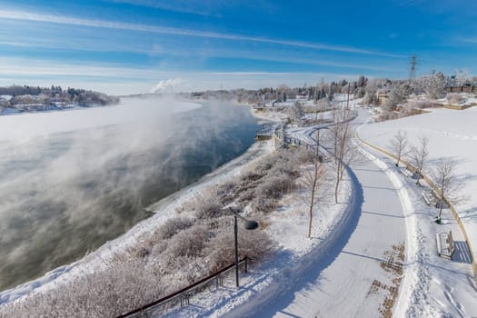 River Landing is located in the Central Business District (Downtown) neighborhood of Saskatoon.