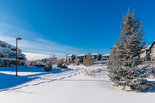 Kusch Park is located in the Willowgrove neighborhood of Saskatoon.