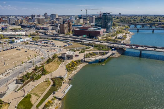 Victoria Park is located in the Riversdale neighborhood of Saskatoon.