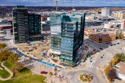 River Landing is located in the South downtown neighborhood of Saskatoon along the river.