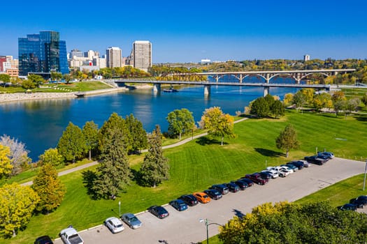 Rotary Park is located in the Nutana neighborhood of Saskatoon.