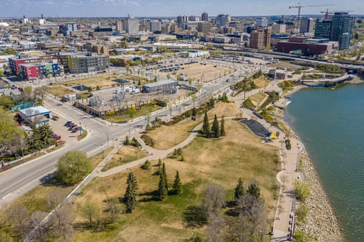 Victoria Park is located in the Riversdale neighborhood of Saskatoon.