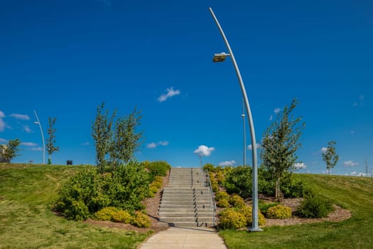 Misaskwatomina Park is located in the Evergreen neighborhood of Saskatoon.