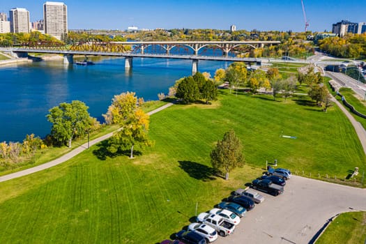 Rotary Park is located in the Nutana neighborhood of Saskatoon.