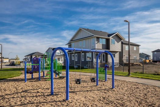 Explore the scenic beauty of Bidulka Park in Saskatoon. Captured here is the park's lush greenery, tranquil walking paths, and picturesque pond, a perfect spot for relaxation and nature walks.