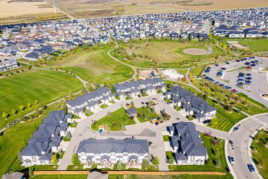 Discover the charm of Al Anderson Park in Saskatoon. This image highlights the park's vibrant sports fields, inviting picnic areas, and lush green spaces, a perfect community gathering spot.