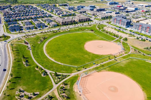 Peter Zakreski Park is located in the Stonebridge neighborhood of Saskatoon.
