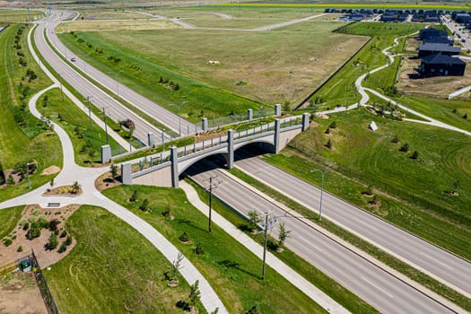 Green Bridge is located in the Evergreen neighborhood of Saskatoon.
