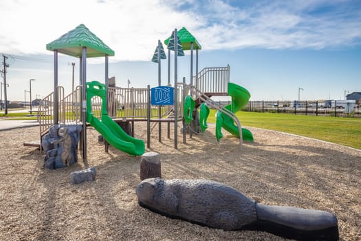 Brighton Park is located in the Brighton neighborhood of Saskatoon.