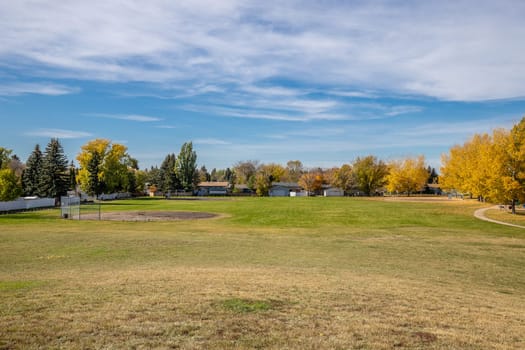 Kistakin Park is located in the Eastview neighborhood of Saskatoon.