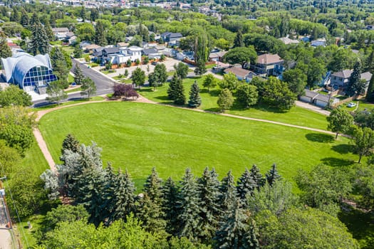 Raoul Wallenberg Park is located in the Varsity View neighborhood of Saskatoon.