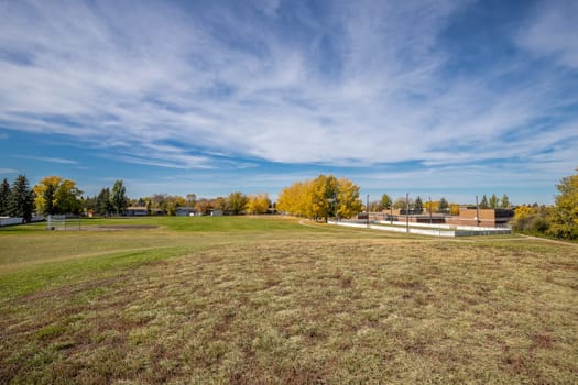 Kistakin Park is located in the Eastview neighborhood of Saskatoon.