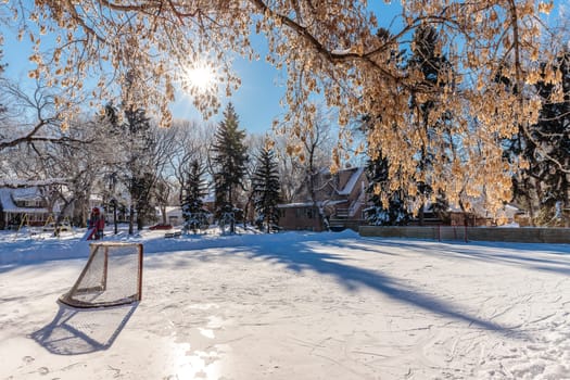 Idylwyld Park is located in the Nutana neighborhood of Saskatoon.
