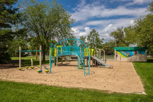 St. Andrews Park is located in the King George neighborhood of Saskatoon.
