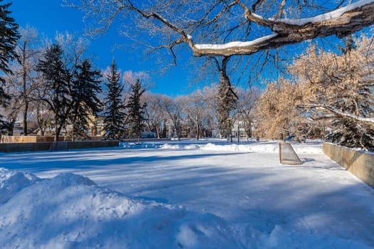 Idylwyld Park is located in the Nutana neighborhood of Saskatoon.