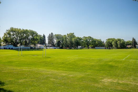 Weaver Park is located in the Queen Elizabeth neighborhood of Saskatoon.