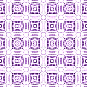 Summer exotic seamless border. Purple interesting boho chic summer design. Exotic seamless pattern. Textile ready marvelous print, swimwear fabric, wallpaper, wrapping.