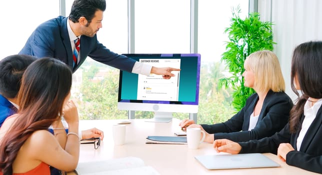 Customer experience and review analysis by modish computer software for corporate business