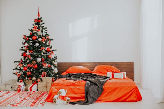 bedroom decor for the new year Christmas gifts tree 2018 2019