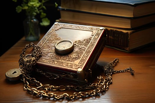 The Mysterious Book Chained to the Table, Waiting to Be Unlocked