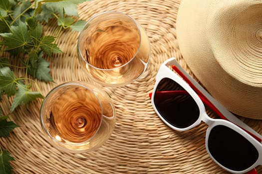 The Perfect Summer Accessories: A Straw Hat, Sunglasses, and A Cool Breeze