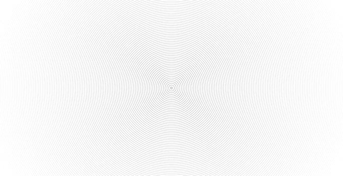 Concentric circle. Illustration for sound wave. Abstract circle line pattern. Black and white graphic