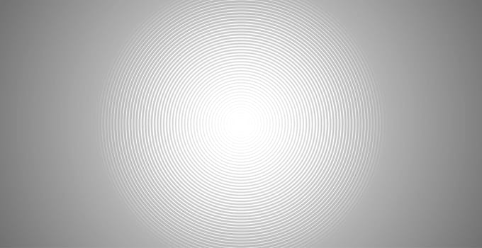 Concentric circle. Illustration for sound wave. Abstract circle line pattern. Black and white graphic