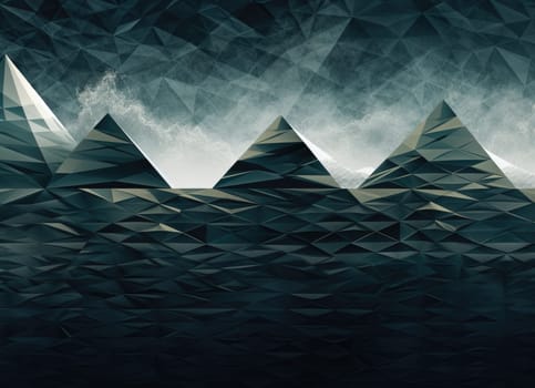 abstract ocean background with geometry shapes and water waves tide comeliness