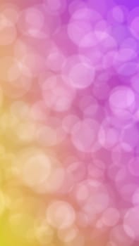 pastel colors bokeh background. Vertical image.Abstract circular bokeh background. Soft light defocused spots.