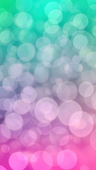 pastel colors bokeh background. Vertical image.Abstract circular bokeh background. Soft light defocused spots.